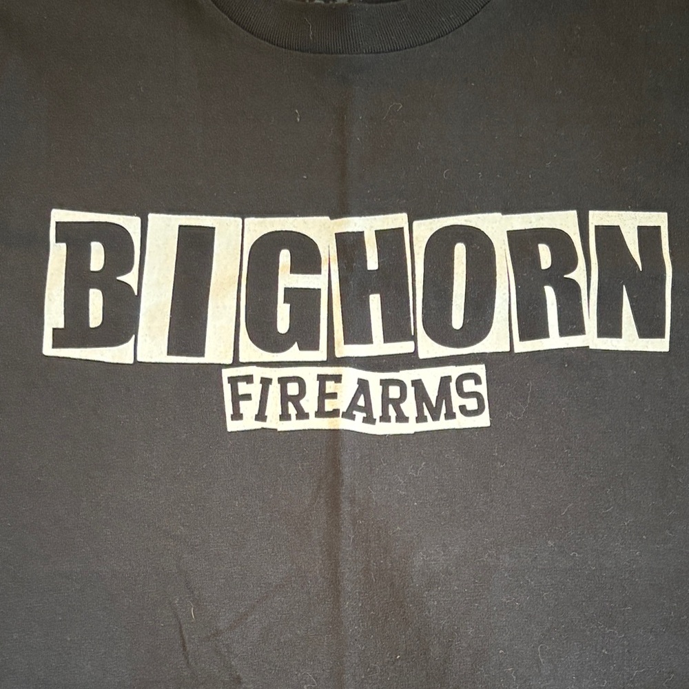 Bighorn Firearms Black T-Shirt